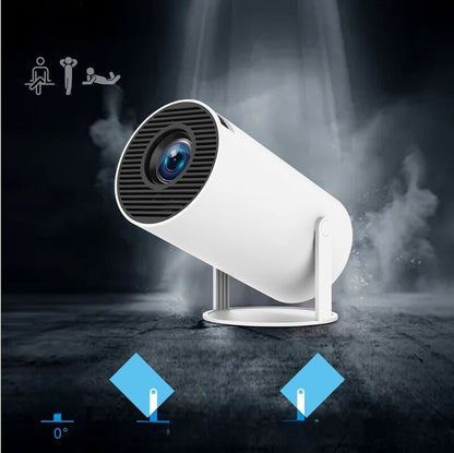 Portable HD Projector with Wireless Screen Sharing