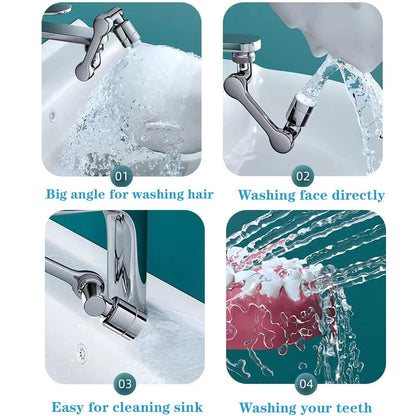 1080° Rotating Metal Faucet Sprayer