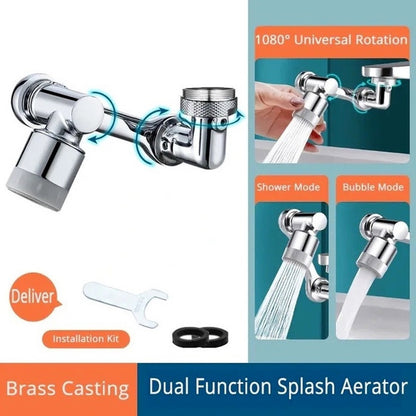 1080° Rotating Metal Faucet Sprayer
