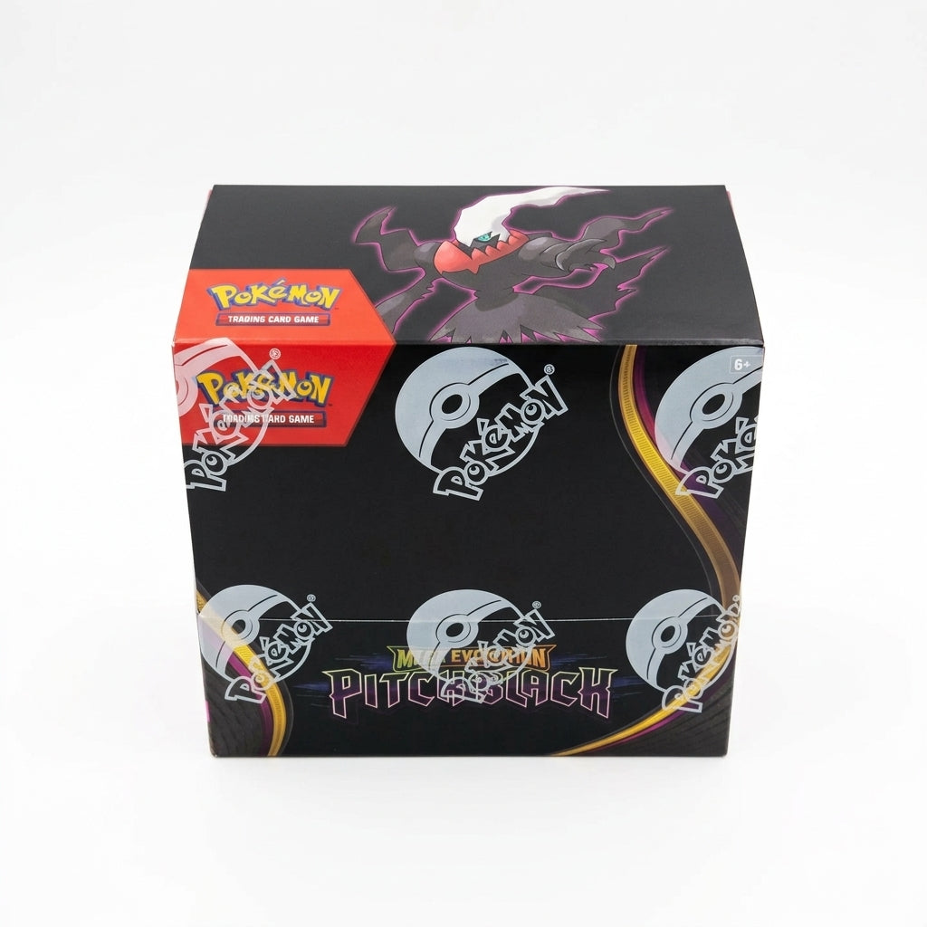 Pokémon TCG Evolutions Pitch Black Edition – Factory Sealed Booster Box 2026