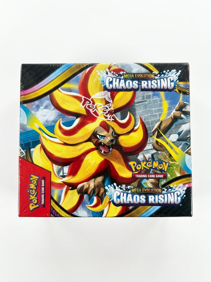 Pokémon TCG Mega Evolution Chaos Rising Booster Box SEALED BRAND NEW