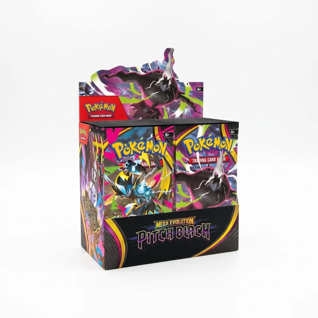 Pokémon TCG Evolutions Pitch Black Edition – Factory Sealed Booster Box 2026