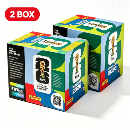 FIFA World Cup 2026 Panini Official Collection Box – 50 Sticker Packs (350 Stickers)