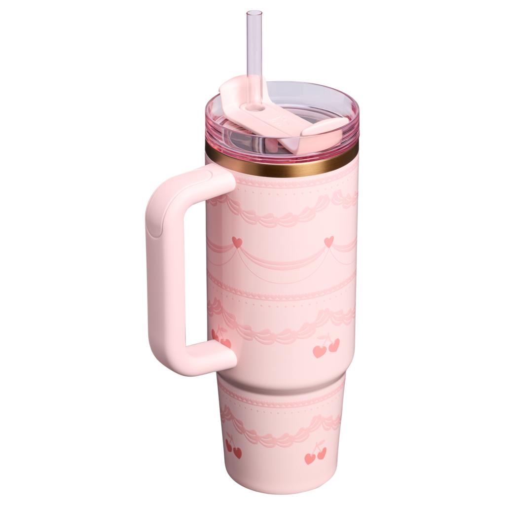Stanley Valentine's Day 2026 Pink Velvet Cake Quencher H2.0 30 oz Tumbler