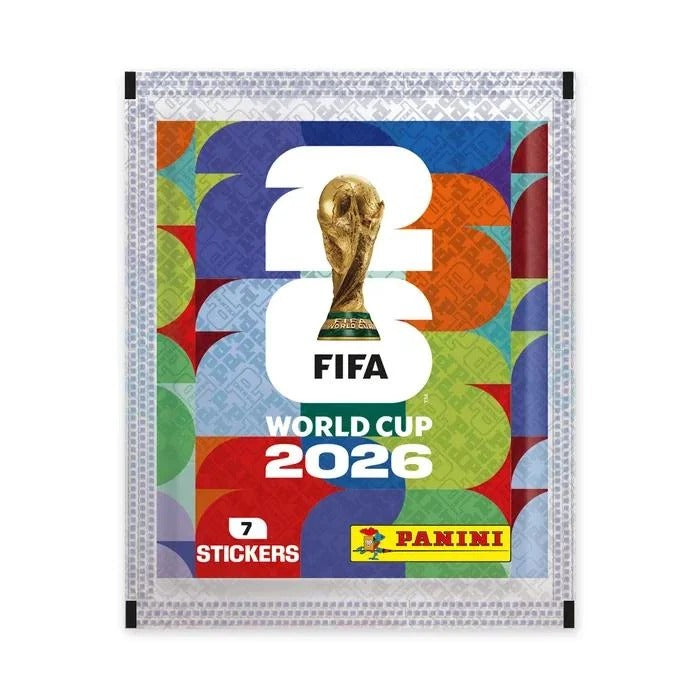FIFA World Cup 2026 Panini Official Collection Box – 50 Sticker Packs (350 Stickers)