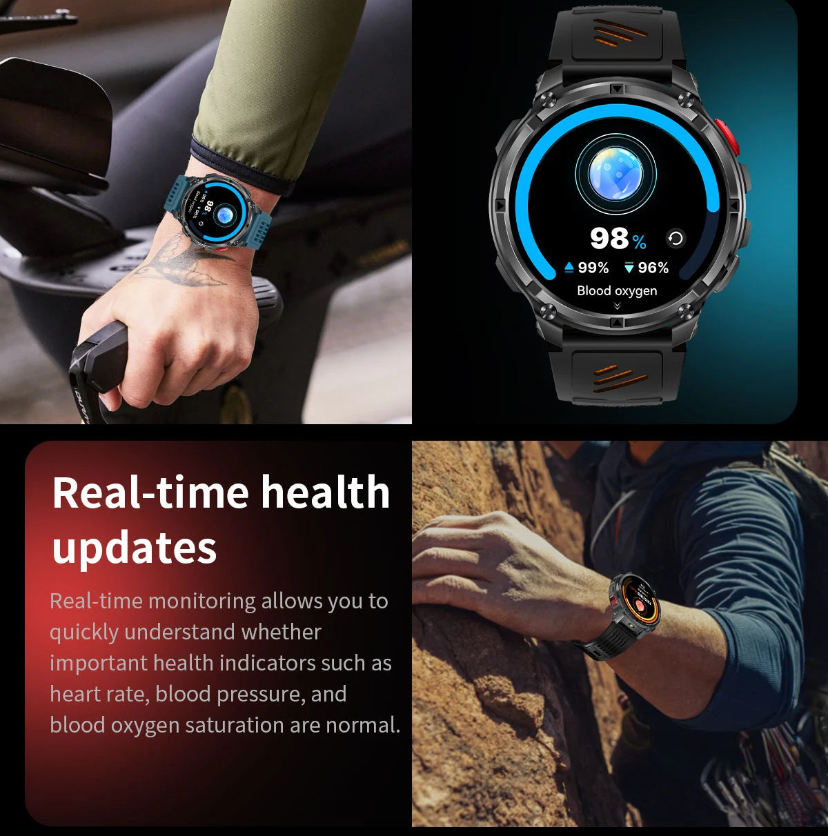 2026 New 1100mah AMOLED Smart Watch