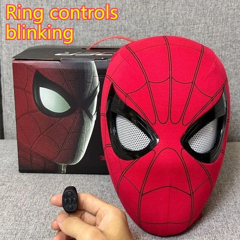 Wearable Electronic Cosplay Mask Remote Control Movable Eyes Headgear Decor Collectible Toy Gift For Adult Cosplay Hobbyists