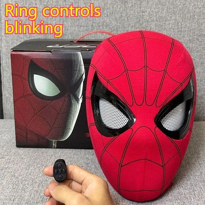 Wearable Electronic Cosplay Mask Remote Control Movable Eyes Headgear Decor Collectible Toy Gift For Adult Cosplay Hobbyists