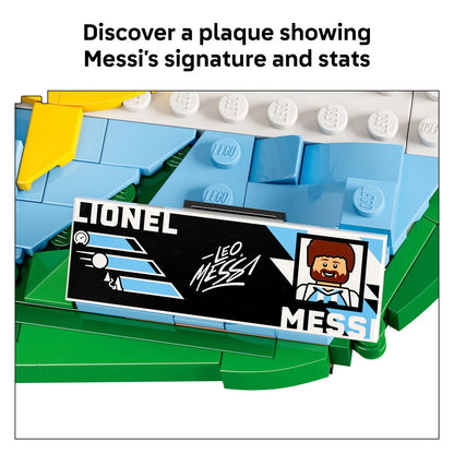 LEGO Editions Lionel Messi Soccer Highlights Building Set, 500 Pieces