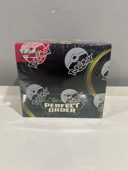 Pokemon Mega Evolution Perfect Order Booster Box Sealed
