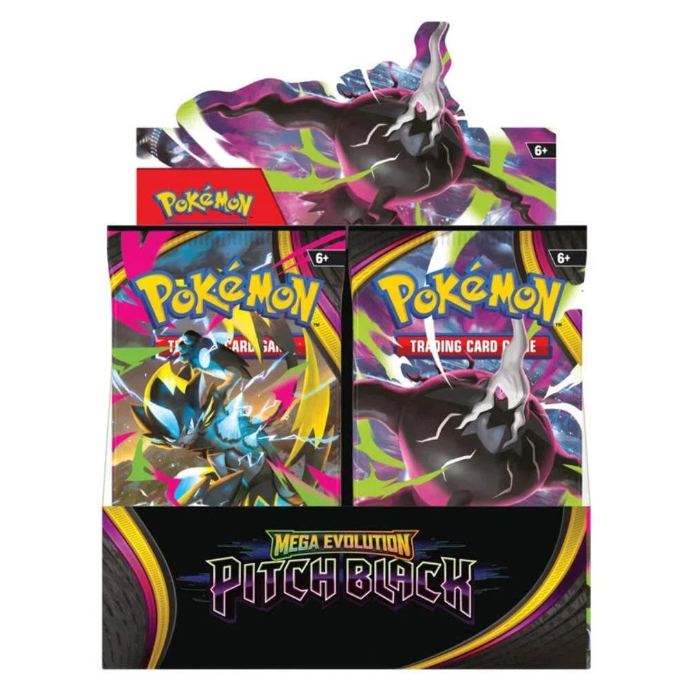 Pokémon TCG Evolutions Pitch Black Edition – Factory Sealed Booster Box 2026