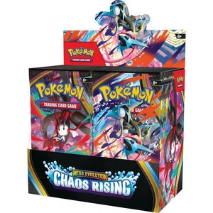 Pokémon TCG Mega Evolution Chaos Rising Booster Box SEALED BRAND NEW